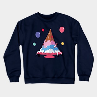 melting icecream Crewneck Sweatshirt